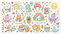 draw cute doodles illustrations