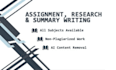 do assignment as a professional assignment writer