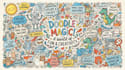 draw doodle wall art, mural and decal illustration