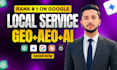 do local SEO off page ai GEO and aeo optimization
