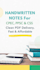 provide handwritten cpec and ppsc notes in PDF
