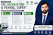 us tax preparation, quickbooks bookkeeping and payroll