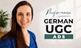 create german ugc ads