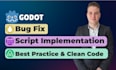 code review and bug fix your godot project