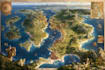 make fantasy map illustration