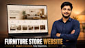 design a furniture store website with wordpress elementor