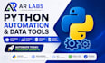 build custom python automation and data tools