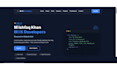 build a responsive HTML CSS javascript website