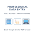 do accurate data entry in excel and google sheets