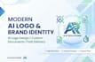create modern ai logo design, brand identity, and custom pdf