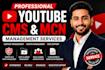 setup your youtube cms and mcn professionally with content id