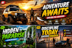 create professional you tube  thumbnail design