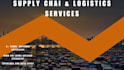 do logistics management, supply chain and data entry