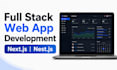 develop a full stack next js nest js web application