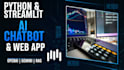 build custom ai chatbot or ai app using streamlit and python