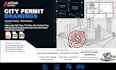 develop site grading, plot plan city permit drawing in autocad, civil 3d, revit