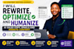 rewrite, optimize and humanize ai sales copy, emails and website content