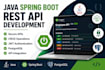 develop secure rest apis using java spring boot