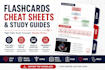 create custom ecg echo flash cards cheat sheets study guides