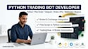 build custom python trading bot, pine script and automation