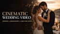 do romantic cinematic wedding video editing and wedding video editor