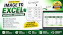 convert image to excel manually accuracy
