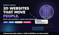 build 3d cinematic gsap webflow interactive website with lottie scroll animation