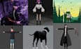 furry vrchart avater vtuber 3d model vr character anime model warudo 14d2 model