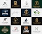 design a unique minimalist logo with source files