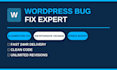 fix wordpress bugs, elementor issues and css errors
