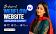 be your webflow developer for a modern webflow website