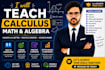 teach math calculus algebra