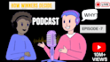 design a professional podcast youtube thubnail