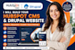 build hubspot cms drupal website design development migration