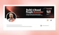 design a professional linkedin banner for personal branding