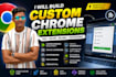 build custom chrome extensions