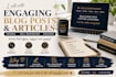 write engaging blog posts and SEO articles