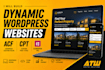 build dynamic wordpress websites with acf and custom post types