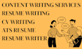 do a professional resume writing services and career tips