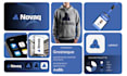 design a complete startup branding identity system