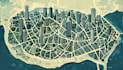 design unique vector map illustration or street map