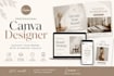 design professional canva templates