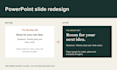 improve and format your powerpoint presentation