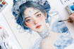make a watercolor illustration