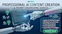 create ai content creation and prompt engineering scripts