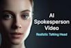 create ai spokesperson talking head avatar videos