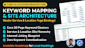 do keyword mapping and website architecture for location pages
