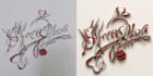 create custom calligraphy art