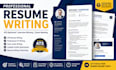 create a modern resume design with ats resume writing and linkedin optimization