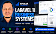 custom laravel business system development